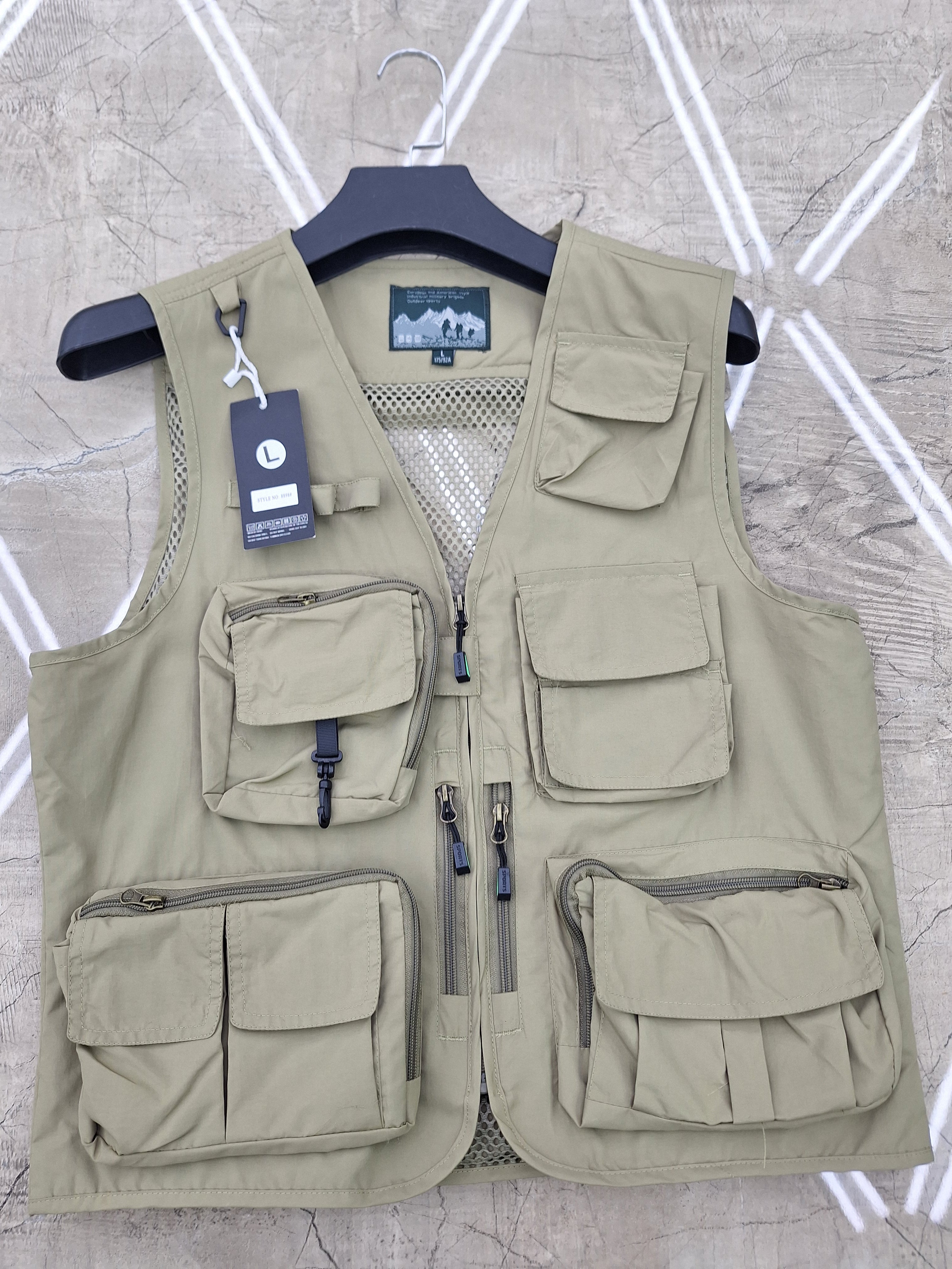 Tactical Multi-Pocket Utility Vest - Outdoor
